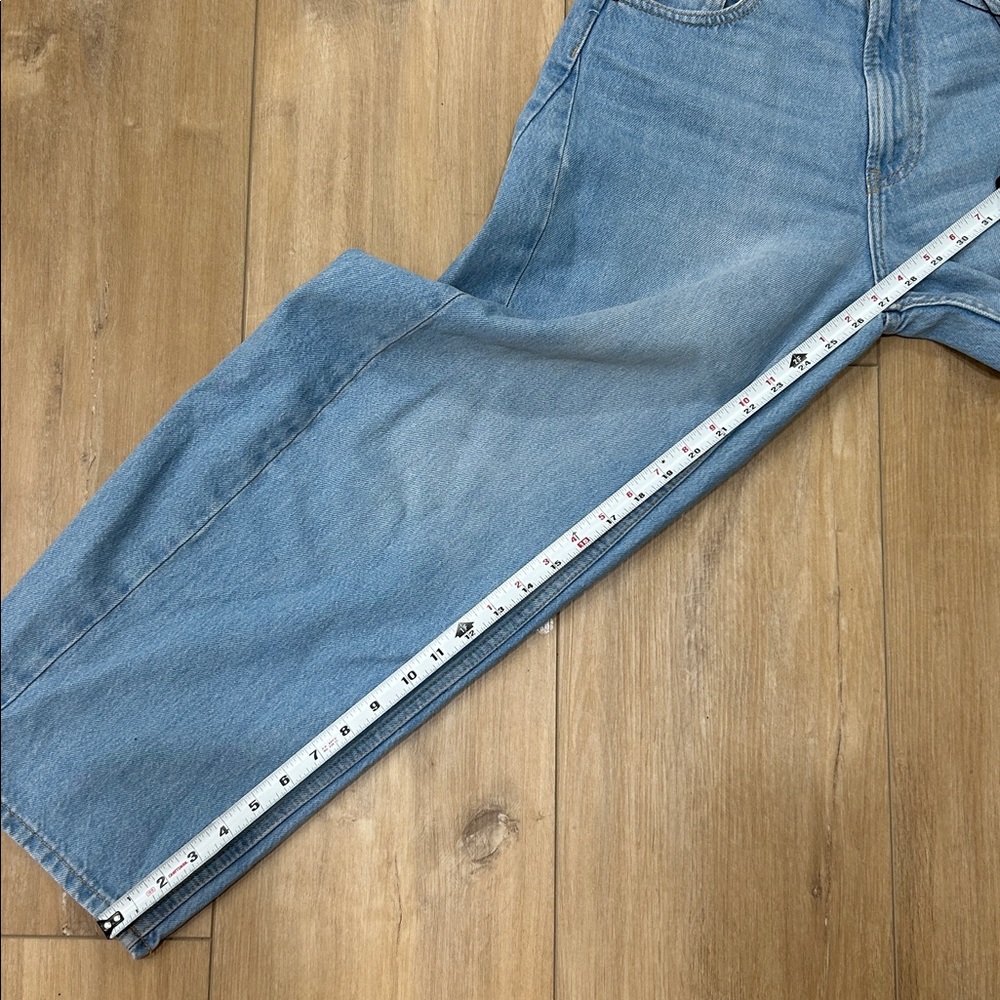 NWT - PRIMARK 100% cotton The Barrel Mid-Rise Jeans - Picture 9 of 10